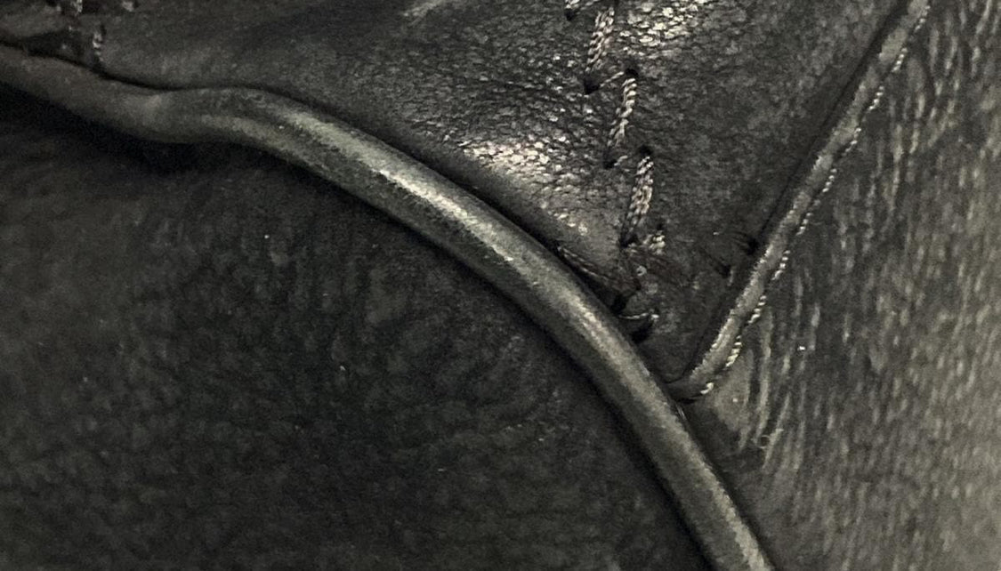 Chanel large stitch shoulder bag