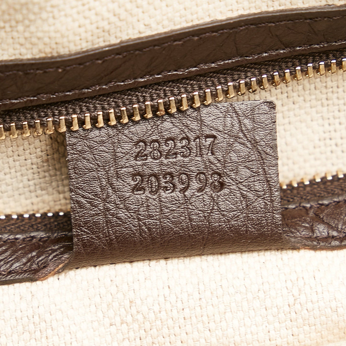 Gucci Bamboo GG Canvas Diana Tote Bag