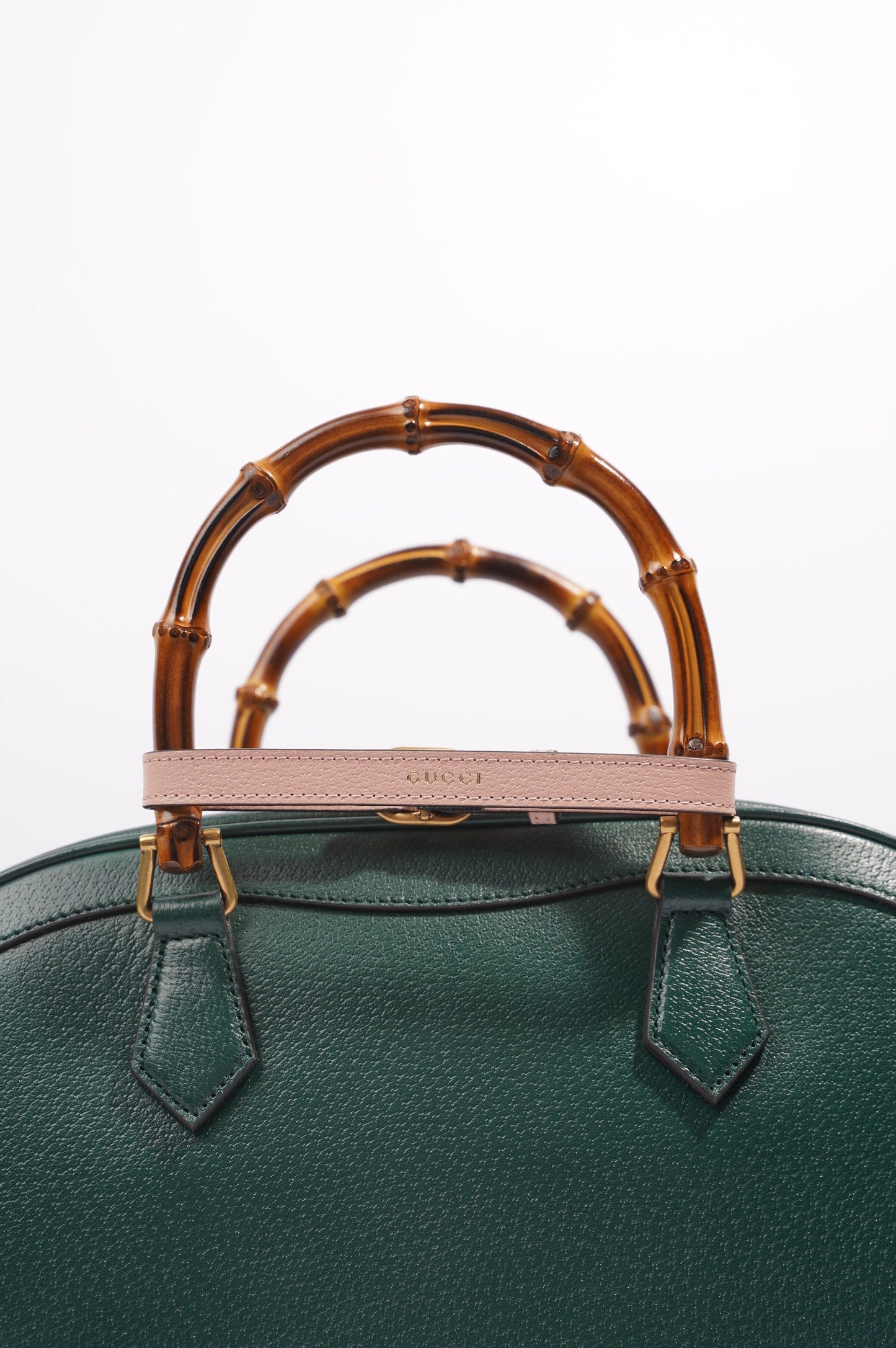 Gucci Womens Diana Duffle Bag Green Medium