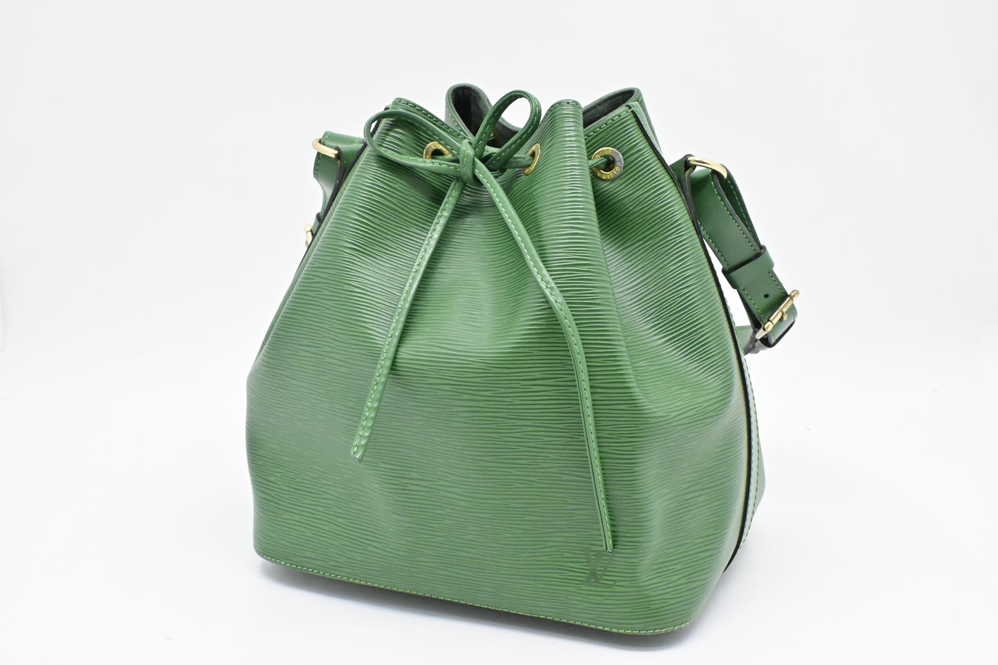 Louis Vuitton Petit Noe in Green Epi Leather