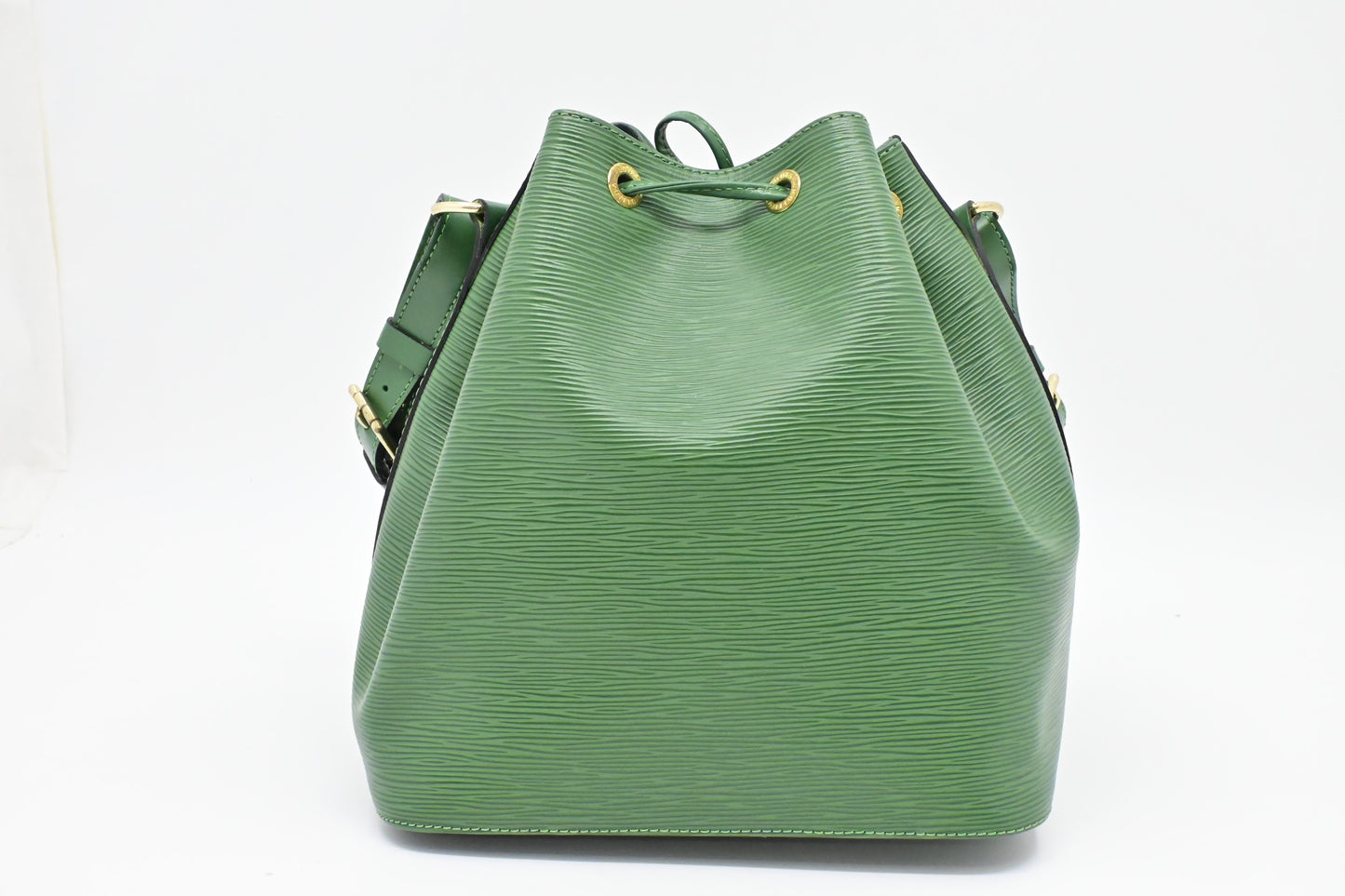 Louis Vuitton Petit Noe in Green Epi Leather