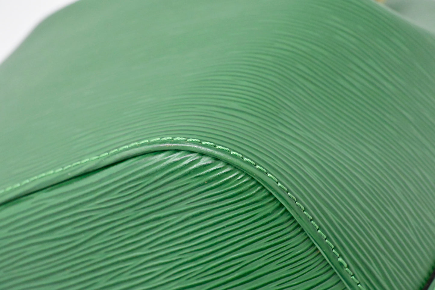 Louis Vuitton Petit Noe in Green Epi Leather