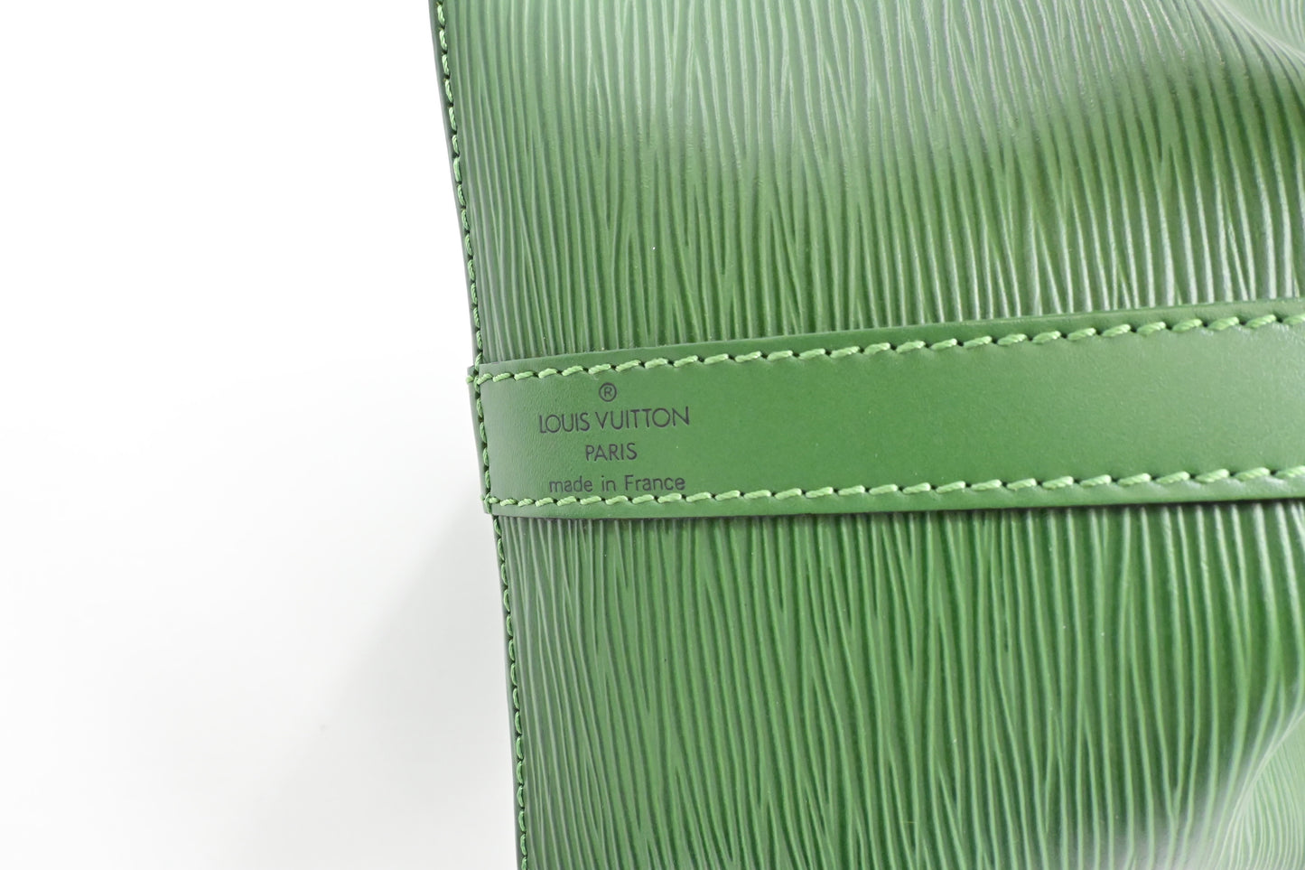 Louis Vuitton Petit Noe in Green Epi Leather