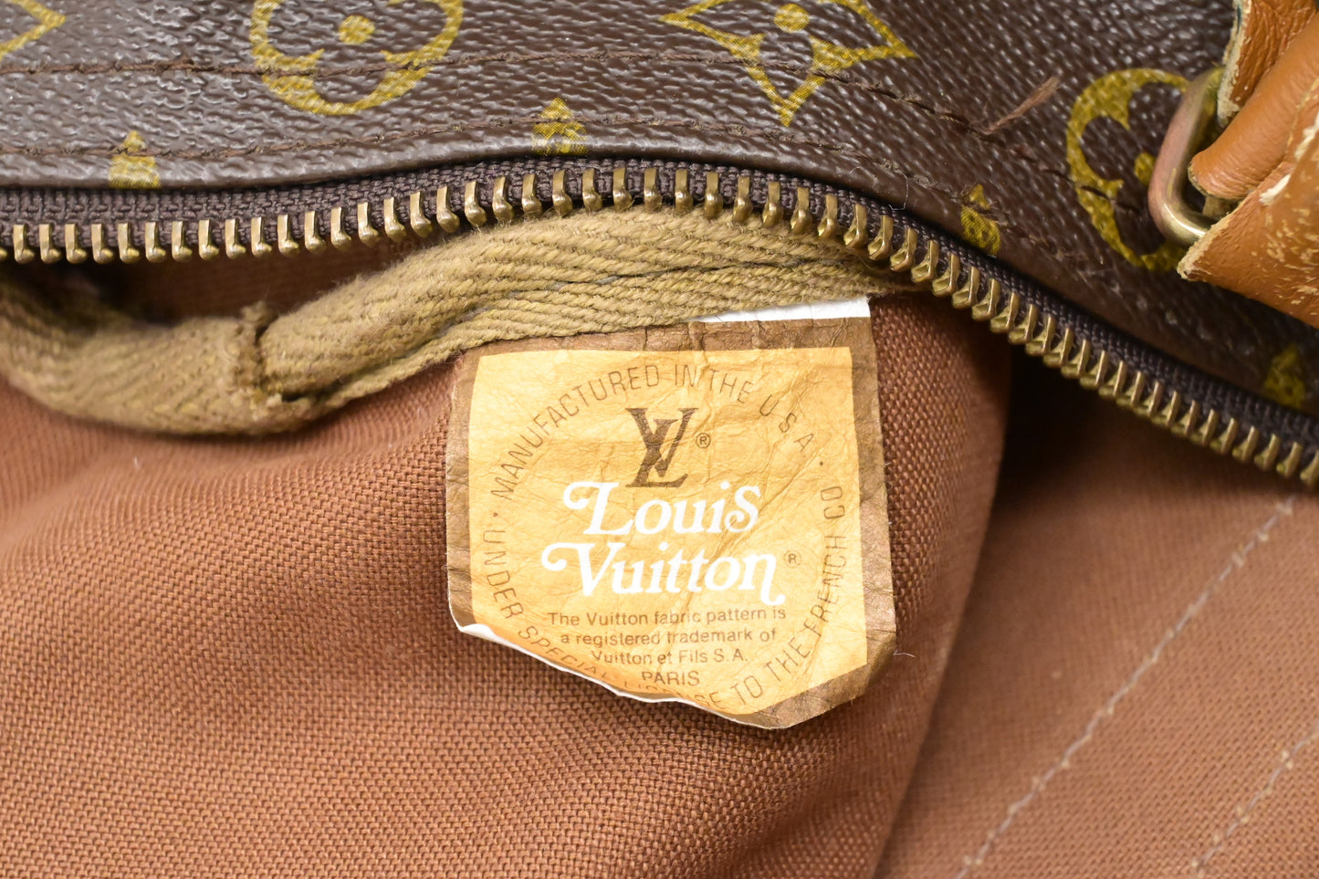 Louis Vuitton French Company Keepall 50 in Monogram Canvas