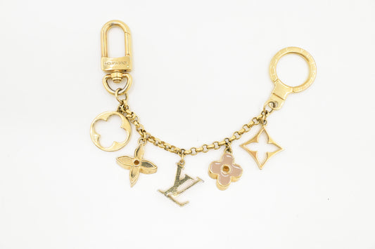 Louis Vuitton Fleur de Monogram Bag Charm Chain