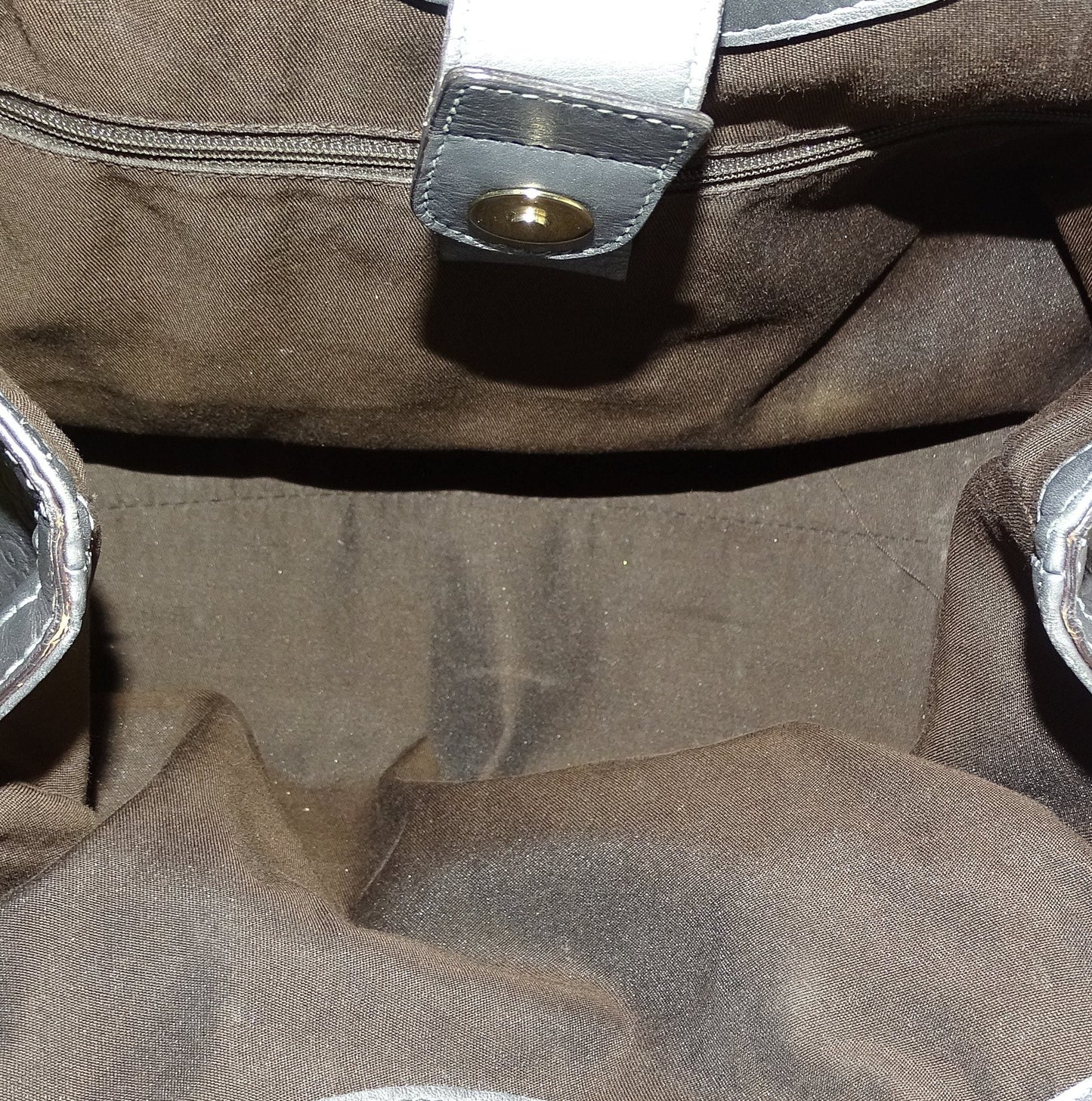 Gucci Grey Guccissima Sukey Tote