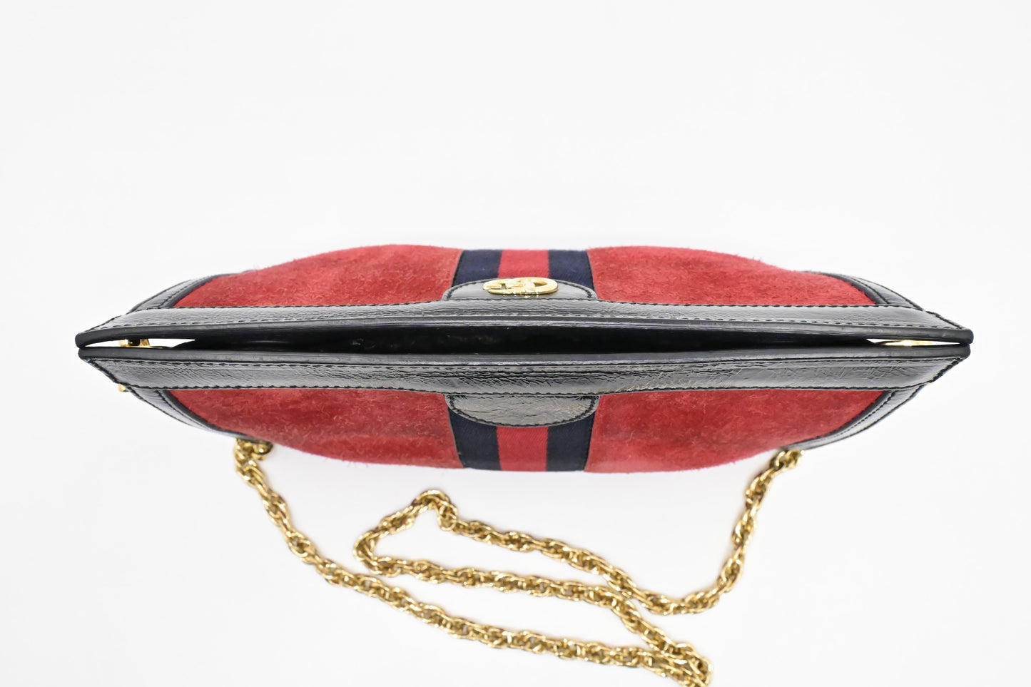 Gucci Ophidia Crossbody in Red Suede