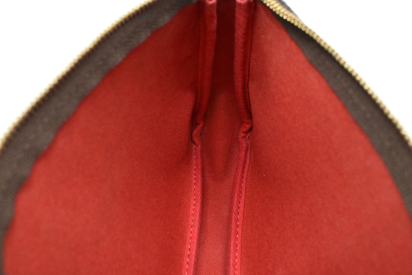 Louis Vuitton Pochette Accessoires in Damier Ebene Canvas
