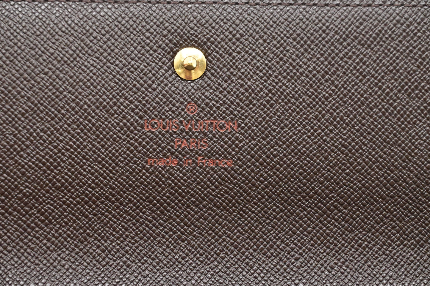 Louis Vuitton International Wallet in Damier Ebene Canvas