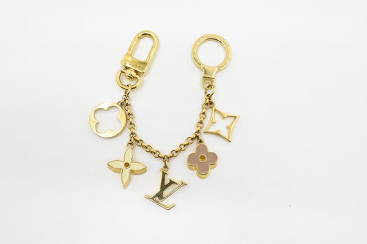 Louis Vuitton Monogram Flower Bag Charm