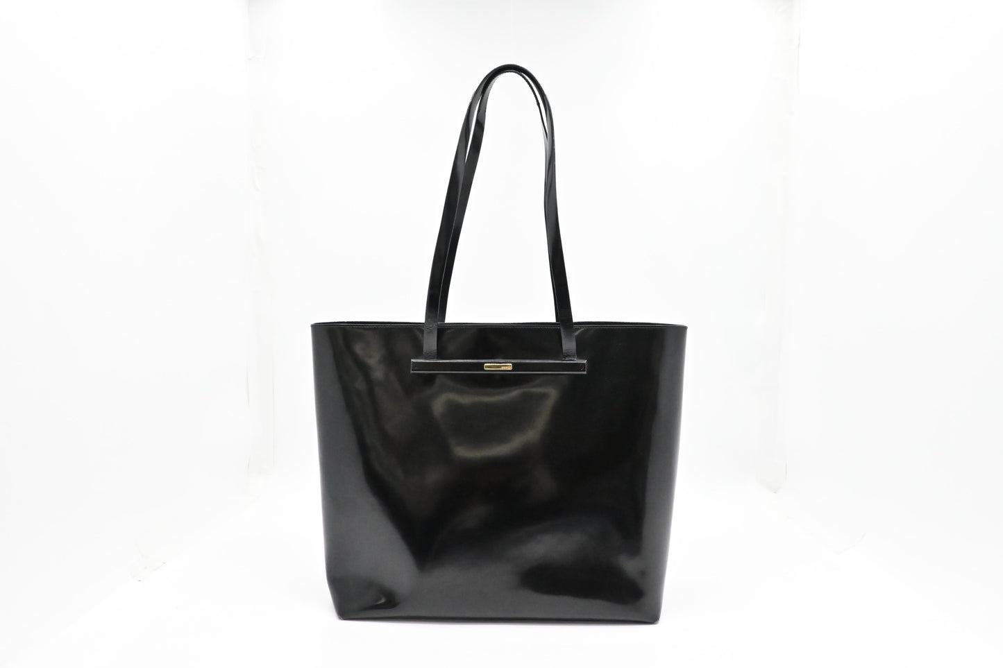 Gucci Tote Bag in Black Patent Leather