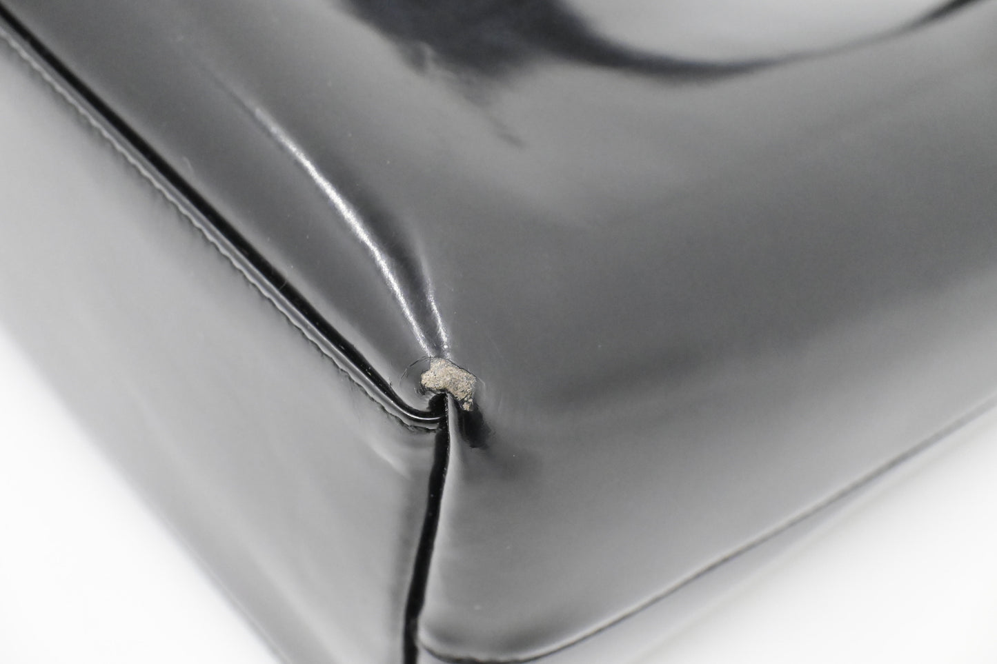 Gucci Tote Bag in Black Patent Leather