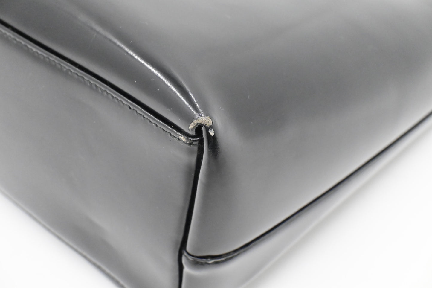 Gucci Tote Bag in Black Patent Leather