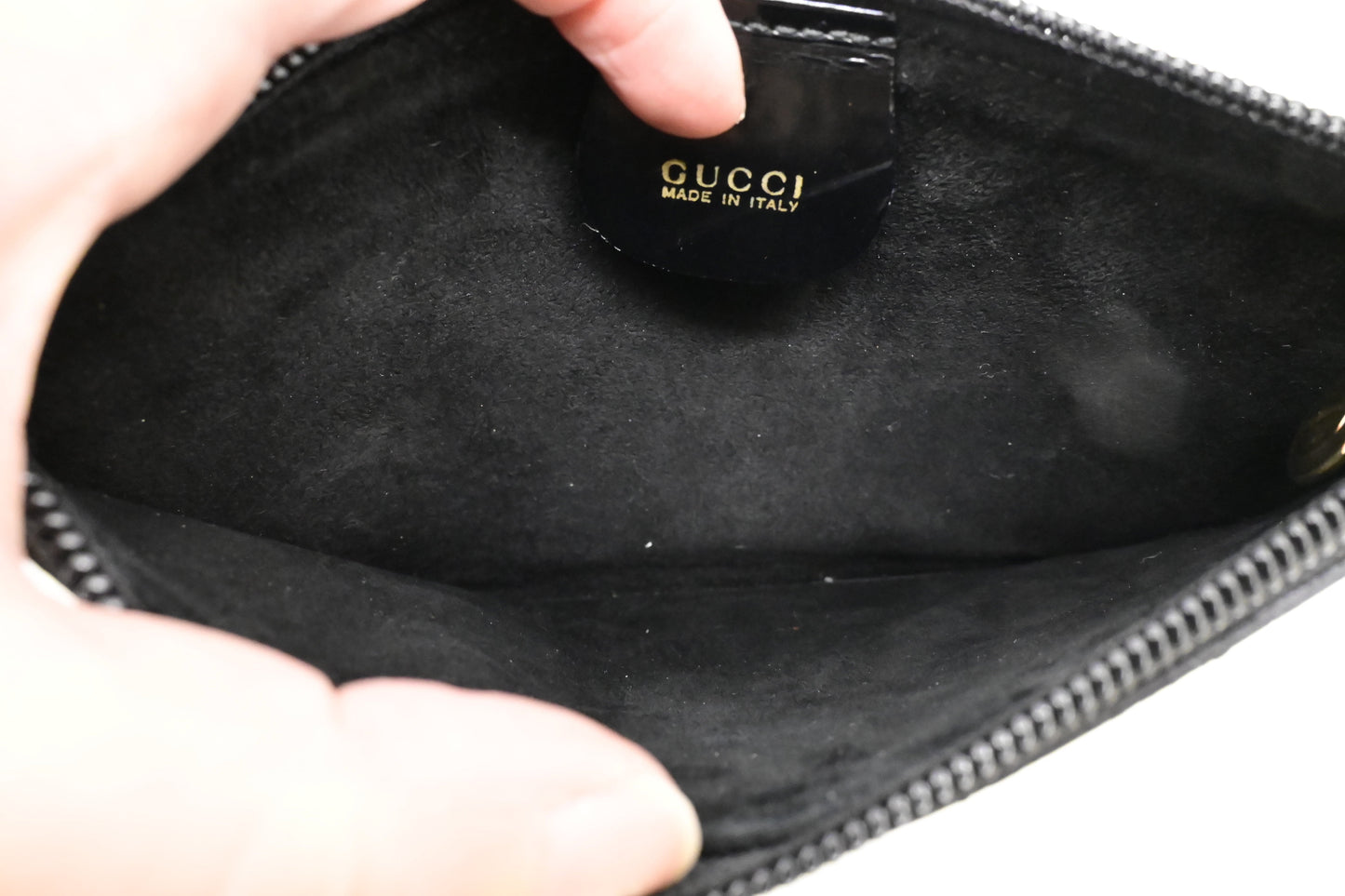 Gucci Tote Bag in Black Patent Leather