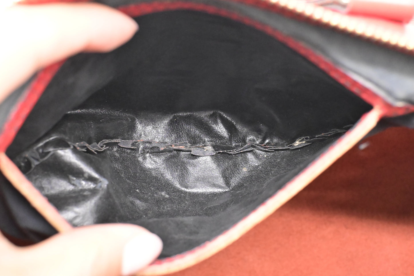 Louis Vuitton Speedy 30 in Red Epi Leather