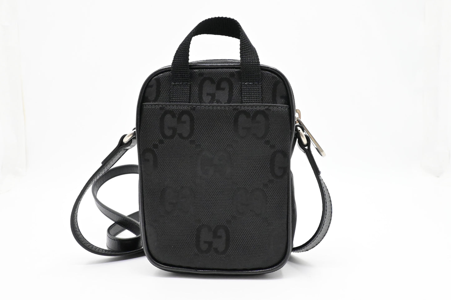 Gucci Off The Grid Mini Crossbody in Black Econyl Canvas
