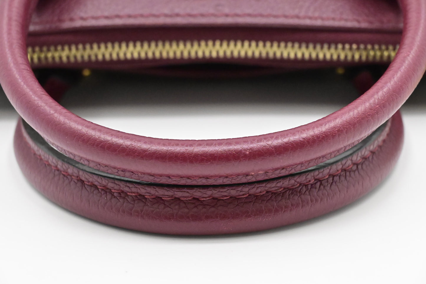 Louis Vuitton Pallas BB in Monogram Canvas & Raisin Leather