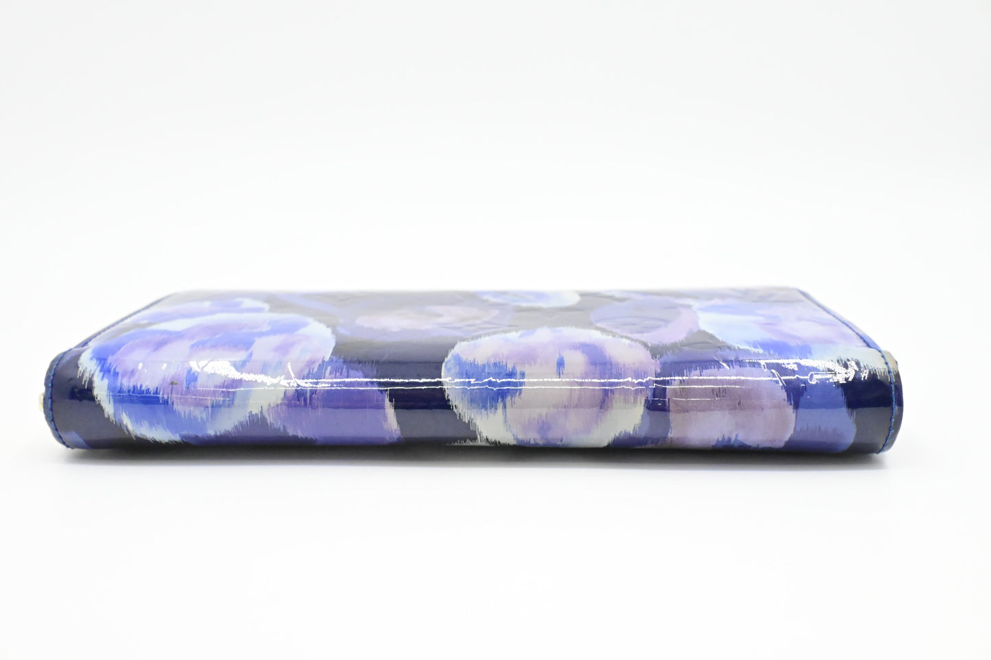 Louis Vuitton Long Zippy Wallet in Ikat Grand Blue Vernis Leather