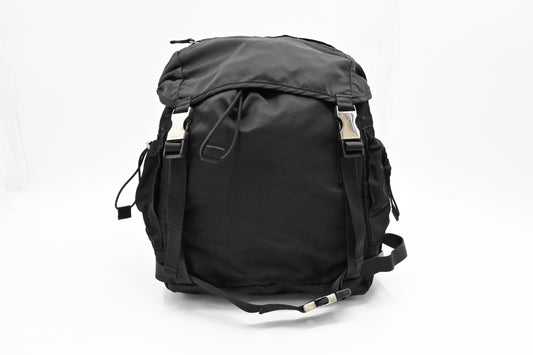 Prada Medium Hiking Backpack in Black Nylon
