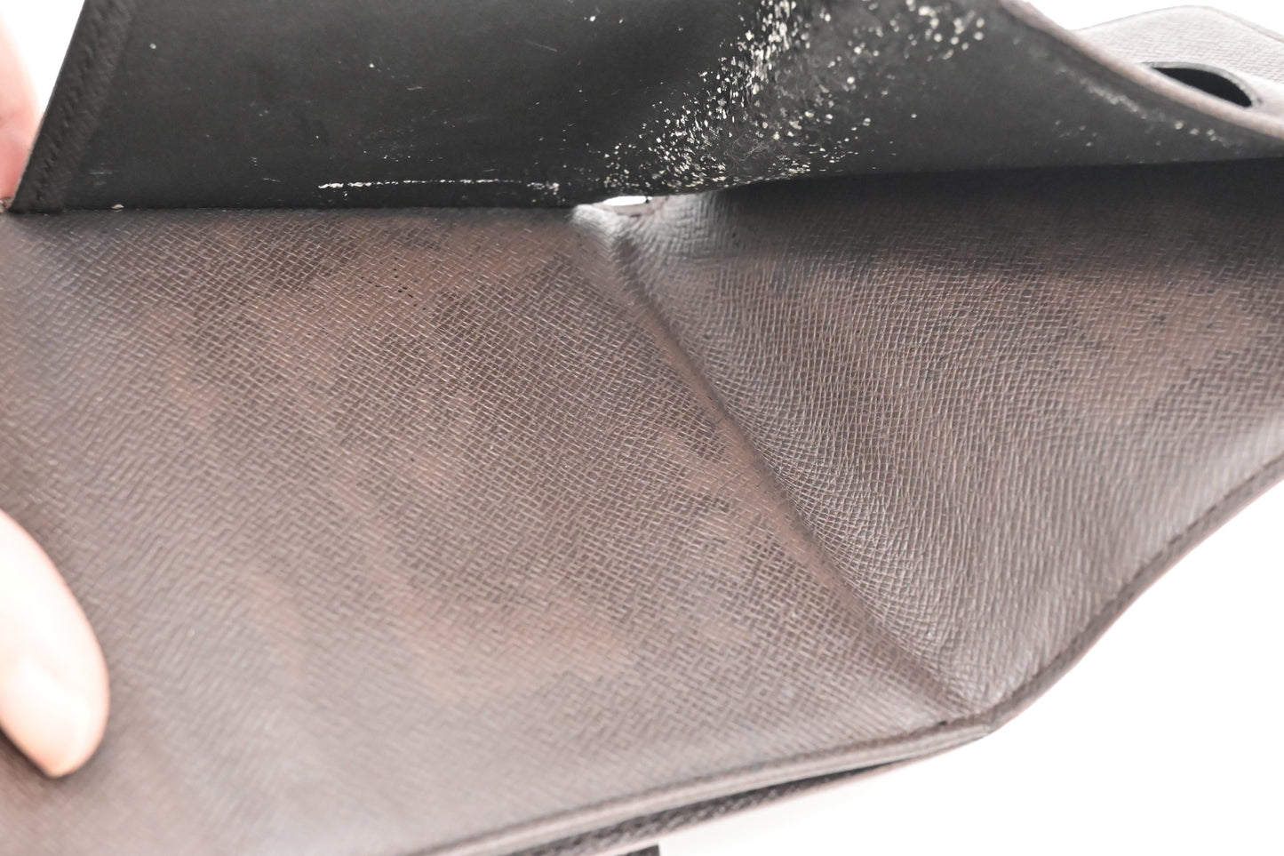 Louis Vuitton Elise Wallet in Damier Ebene Canvas