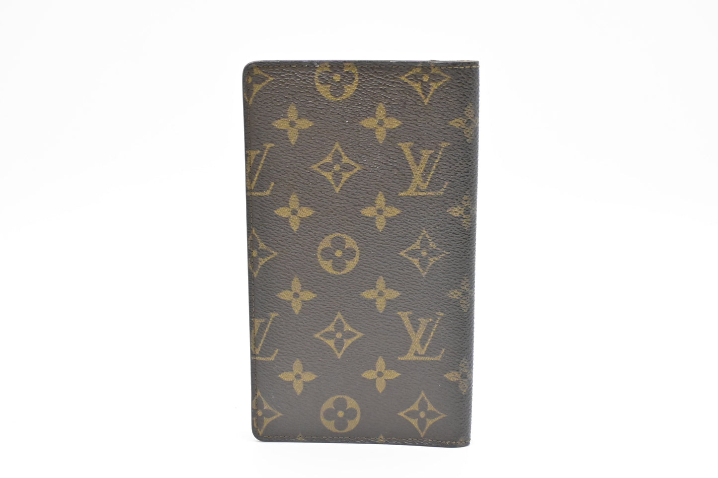 Louis Vuitton Vertical Bifold Wallet in Monogram Canvas