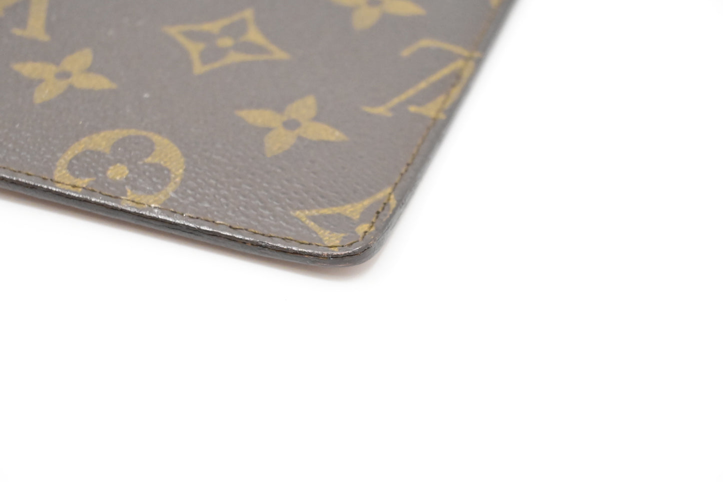 Louis Vuitton Vertical Bifold Wallet in Monogram Canvas