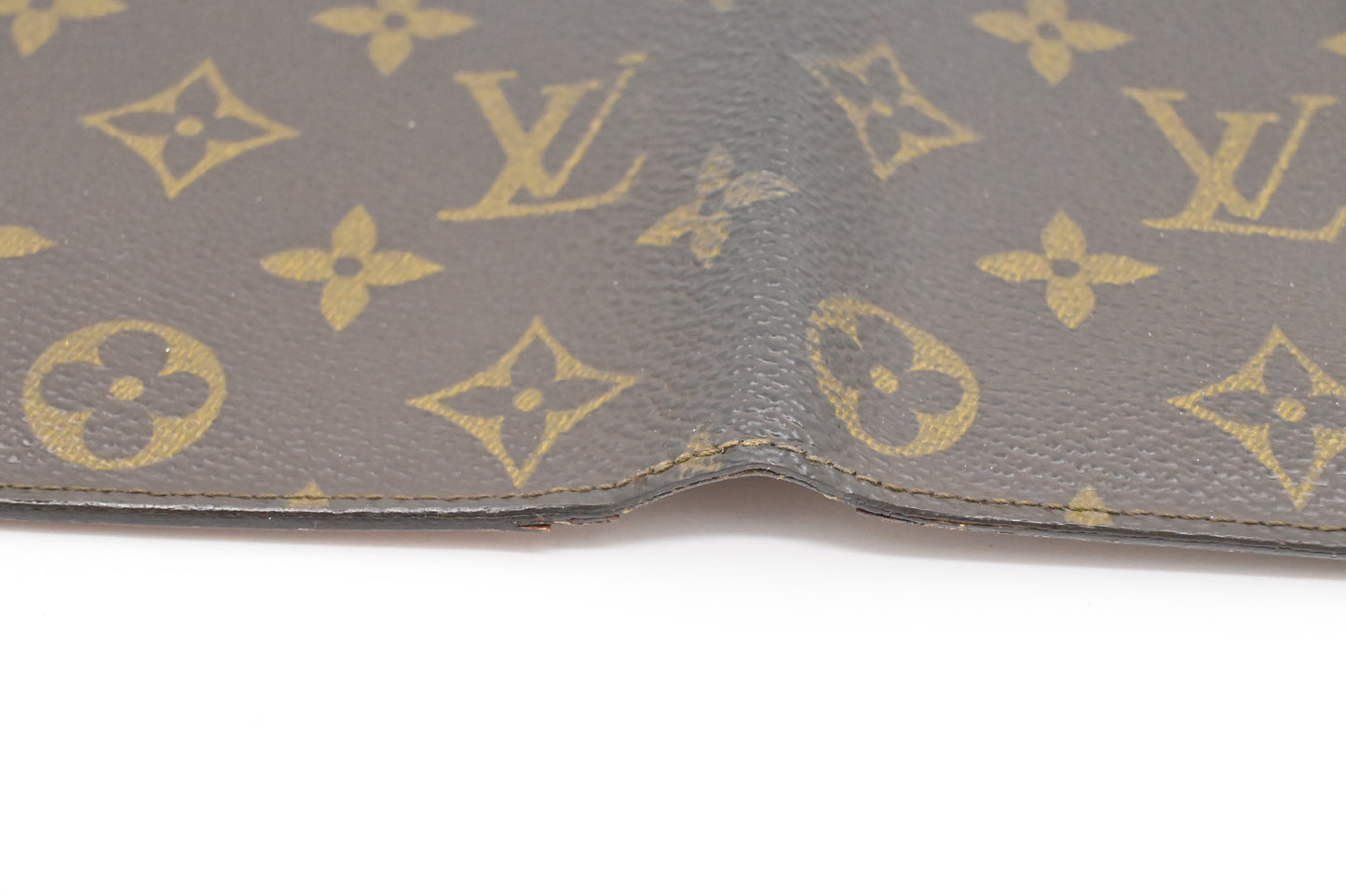 Louis Vuitton Vertical Bifold Wallet in Monogram Canvas