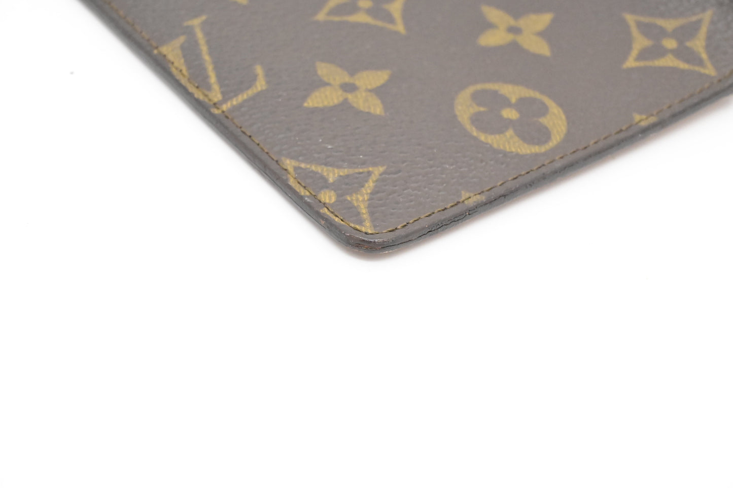 Louis Vuitton Vertical Bifold Wallet in Monogram Canvas