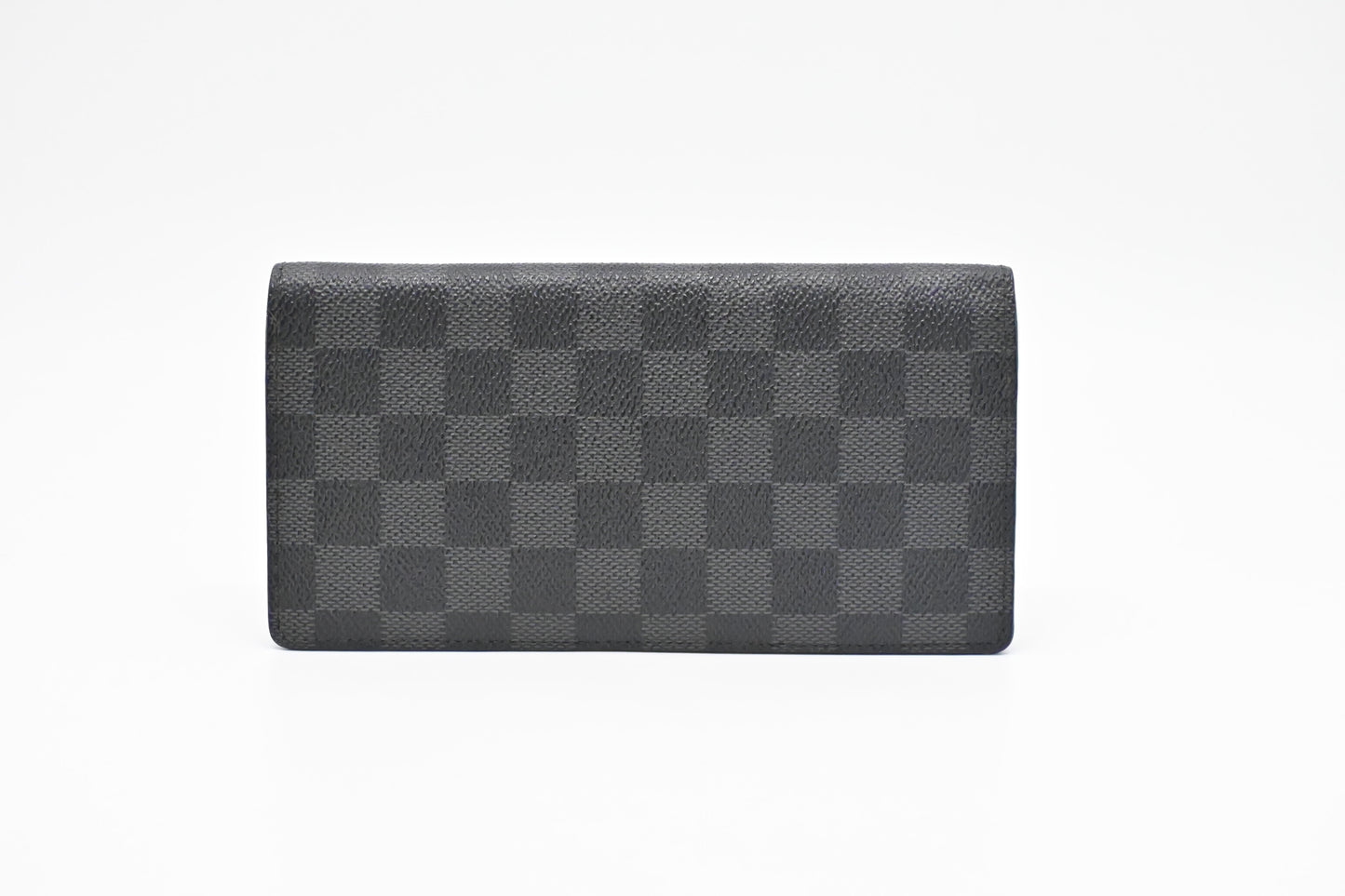 Louis Vuitton Brazza Wallet in Damier Graphite Canvas