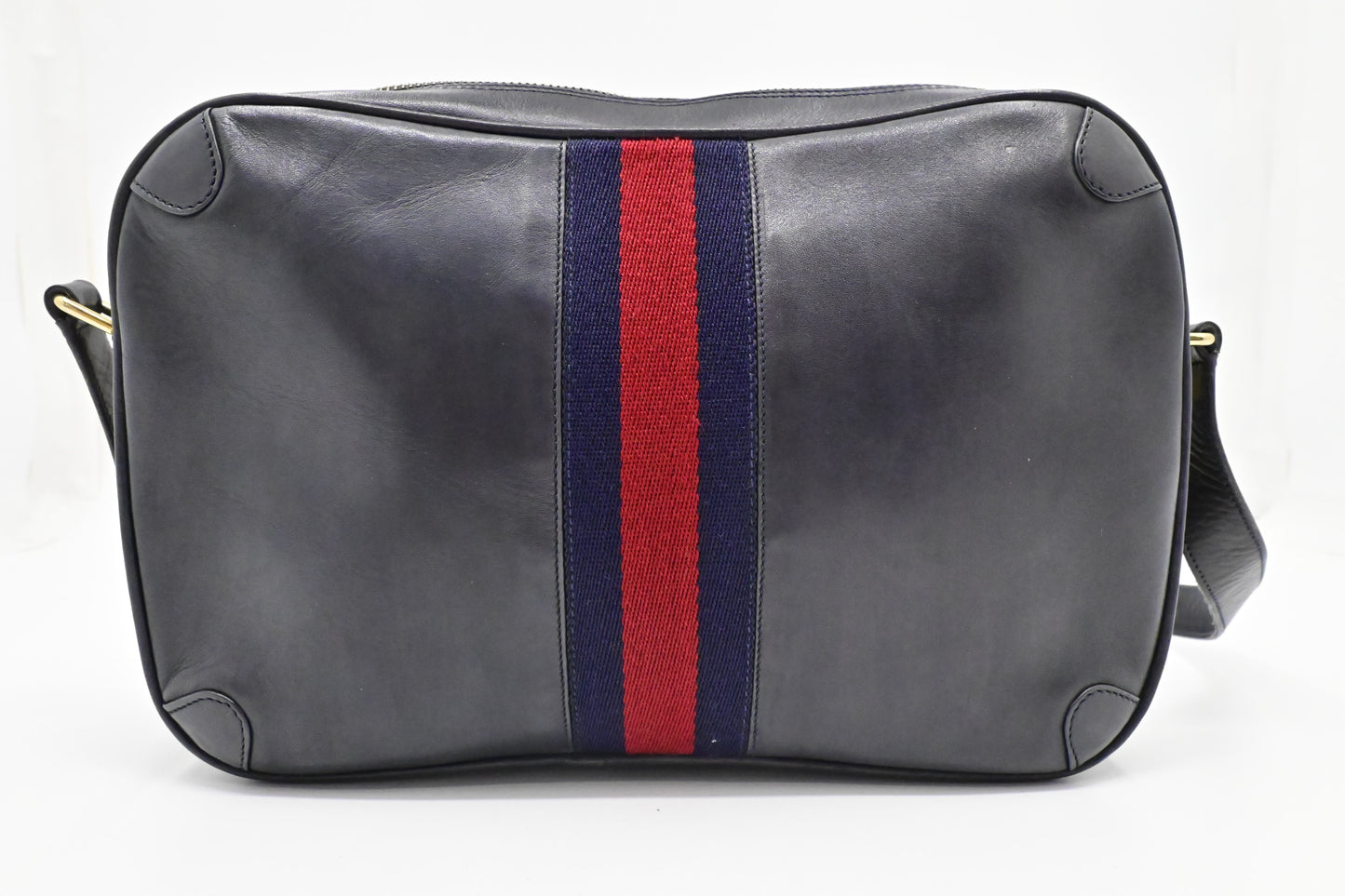 Gucci Crossbody in Navy Blue Leather