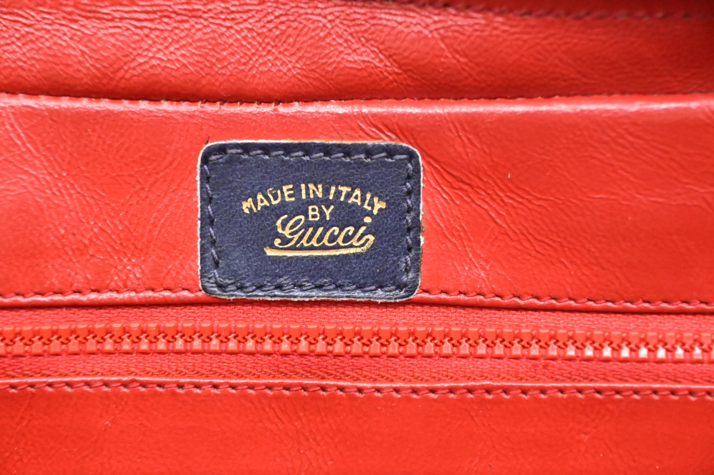 Gucci Crossbody in Navy Blue Leather