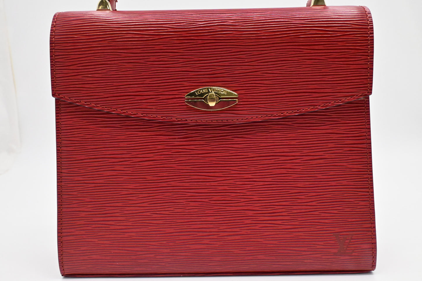 Louis Vuitton Malesherbes in Red Epi Leather