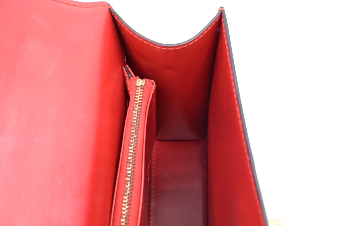 Louis Vuitton Malesherbes in Red Epi Leather