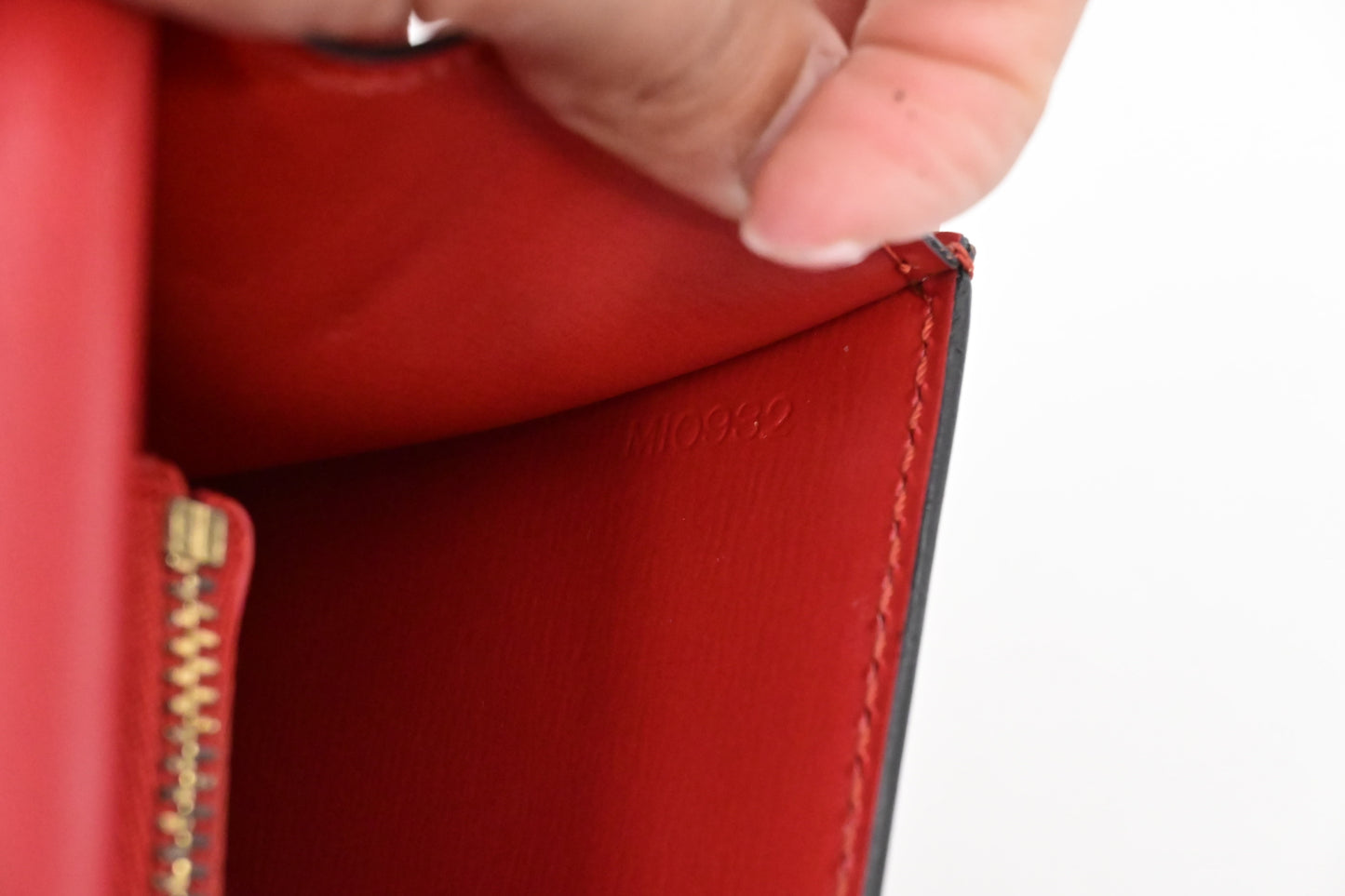 Louis Vuitton Malesherbes in Red Epi Leather
