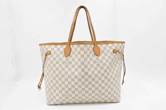 Louis Vuitton Neverfull GM in Damier Azur Canvas