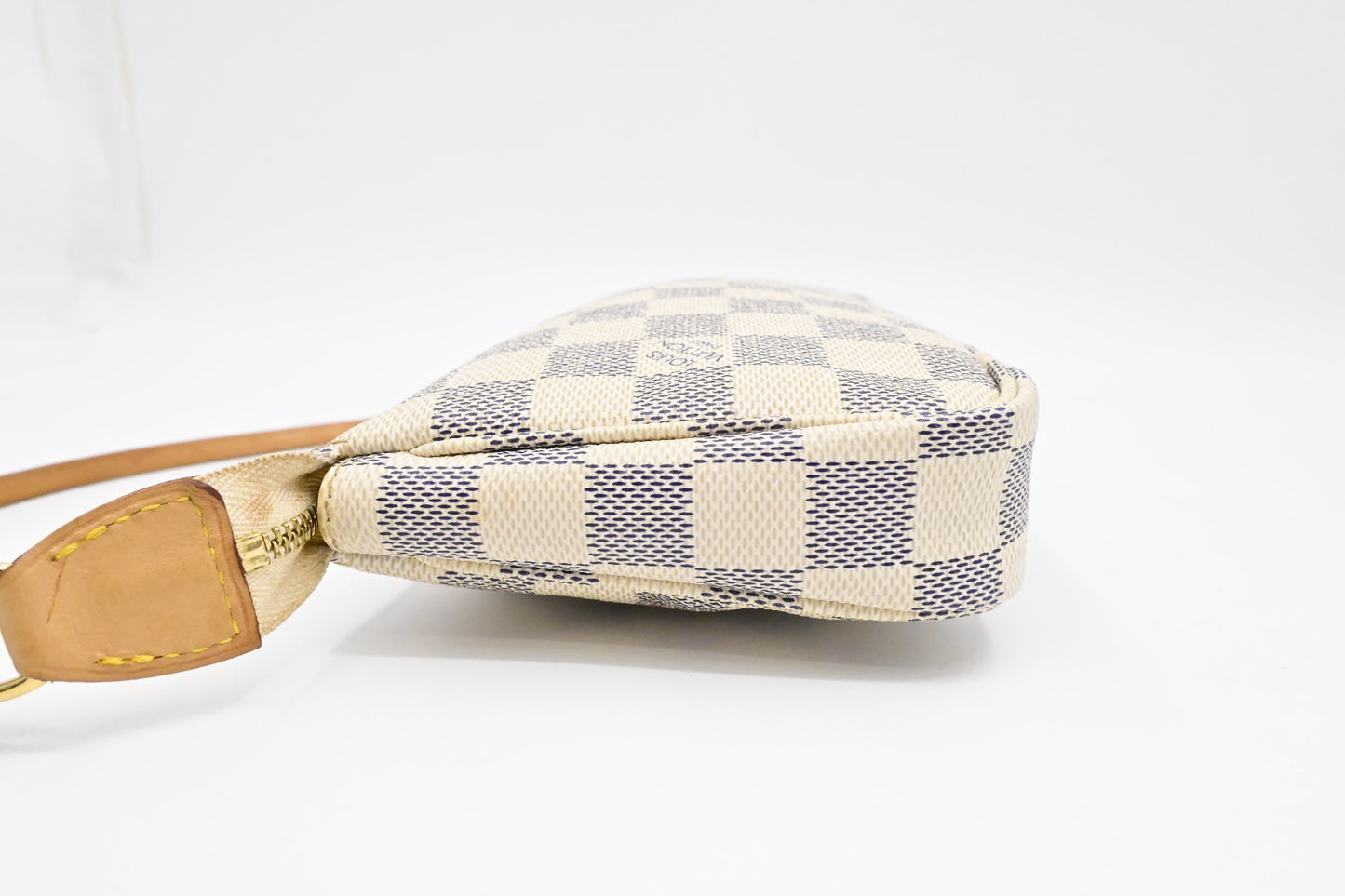 Louis Vuitton Pochette Accessoires in Damier Azur Canvas