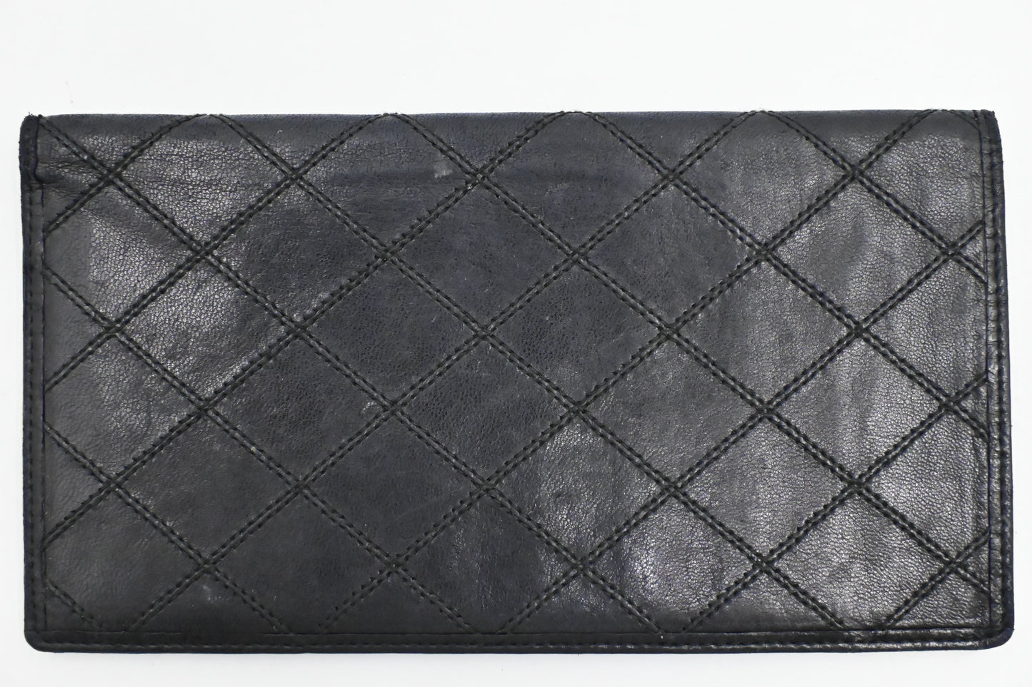 Chanel Bifold Wallet in Black Leather