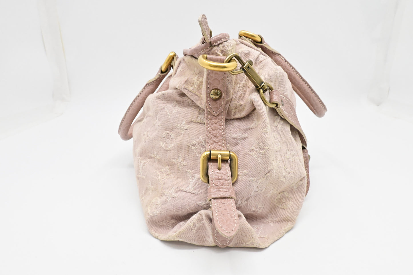 Louis Vuitton Neo Cabby in Light Pink Monogram Denim