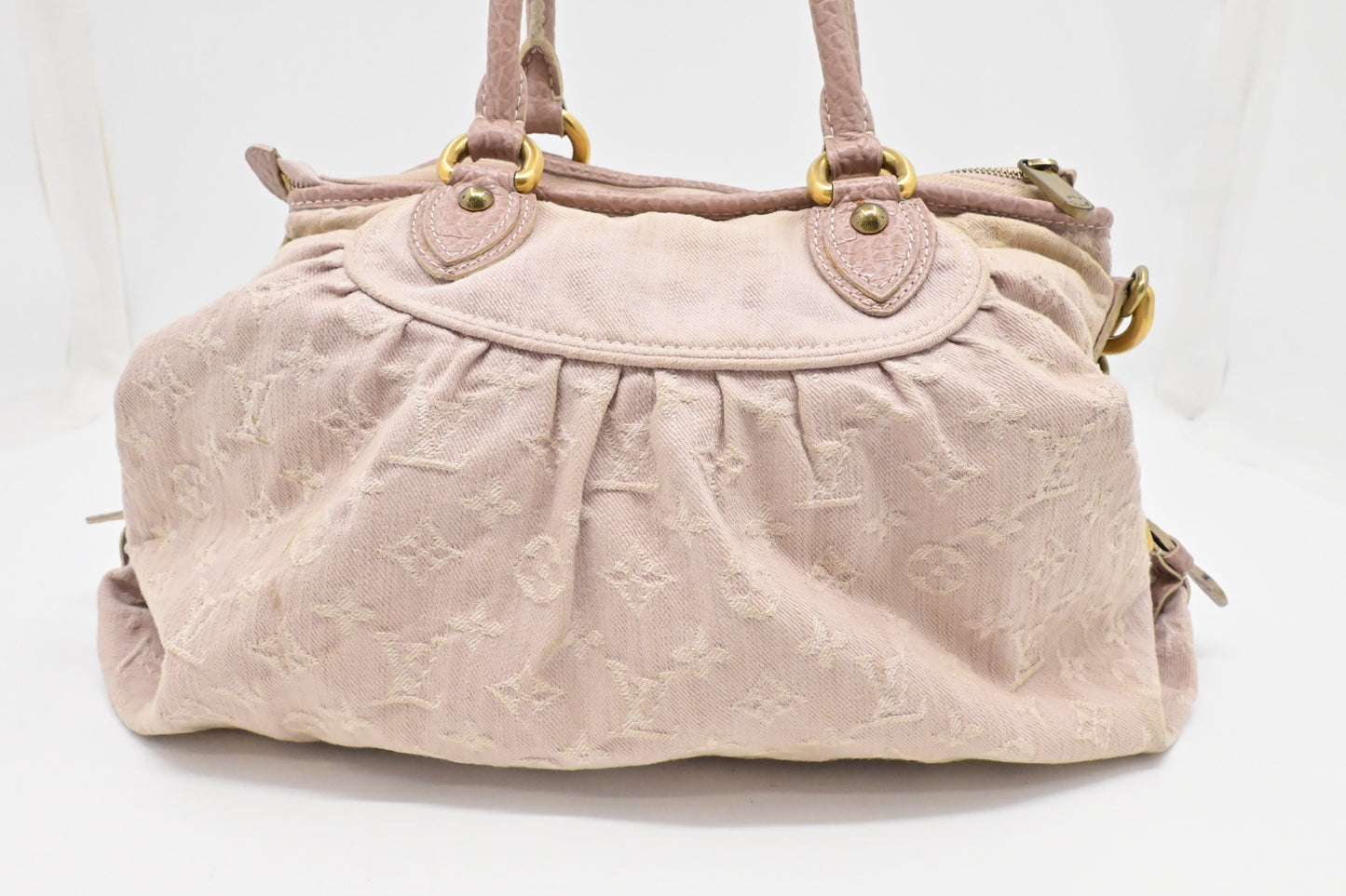 Louis Vuitton Neo Cabby in Light Pink Monogram Denim