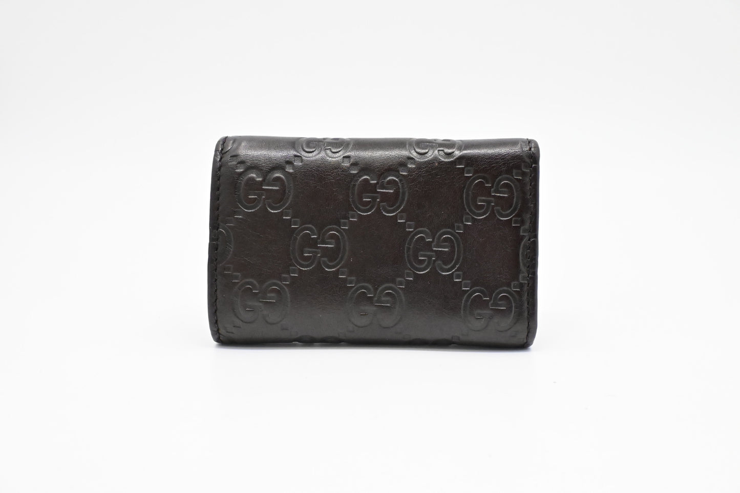 Gucci 6 Key Case in Brown Guccissima Leather