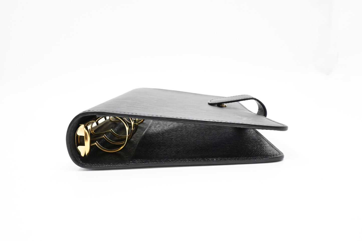 Louis Vuitton Agenda MM in Black Epi Leather