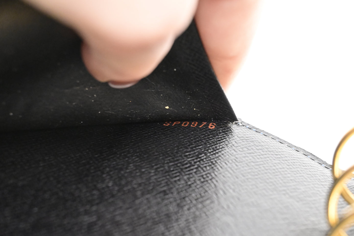 Louis Vuitton Agenda MM in Epi Blue Leather