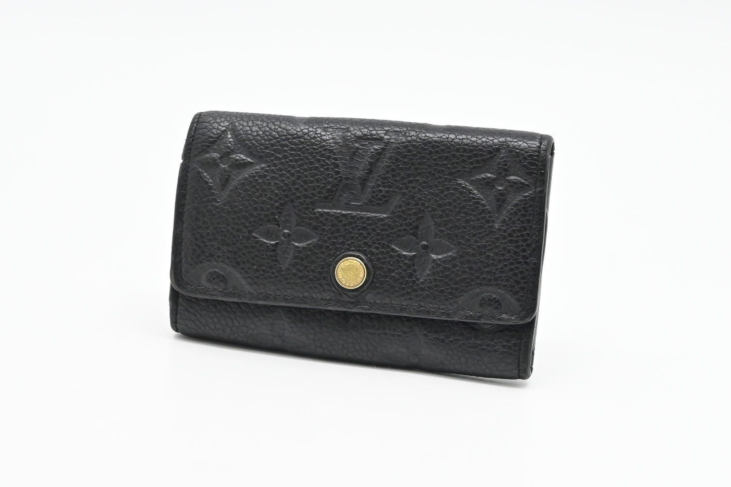 Louis Vuitton Multicles 6 in Black Empreinte Leather