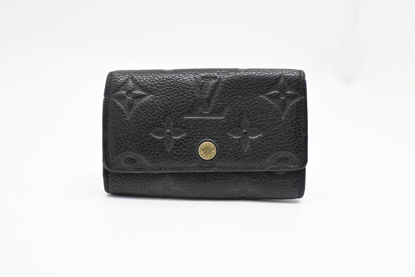 Louis Vuitton Multicles 6 in Black Empreinte Leather