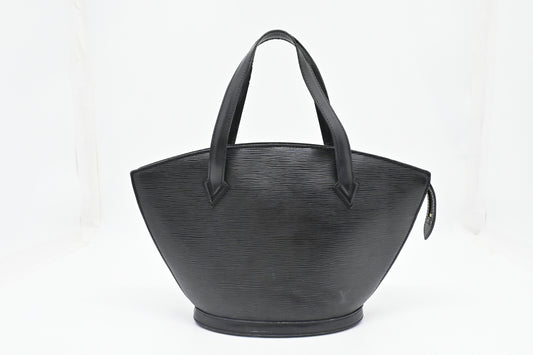 Louis Vuitton Saint Jacques in Black Epi Leather