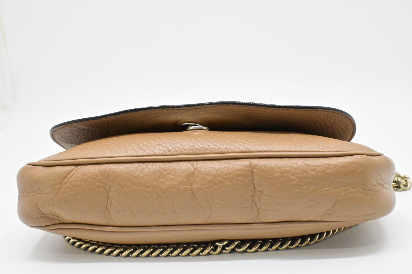 Gucci Soho Crossbody in Light Brown Leather