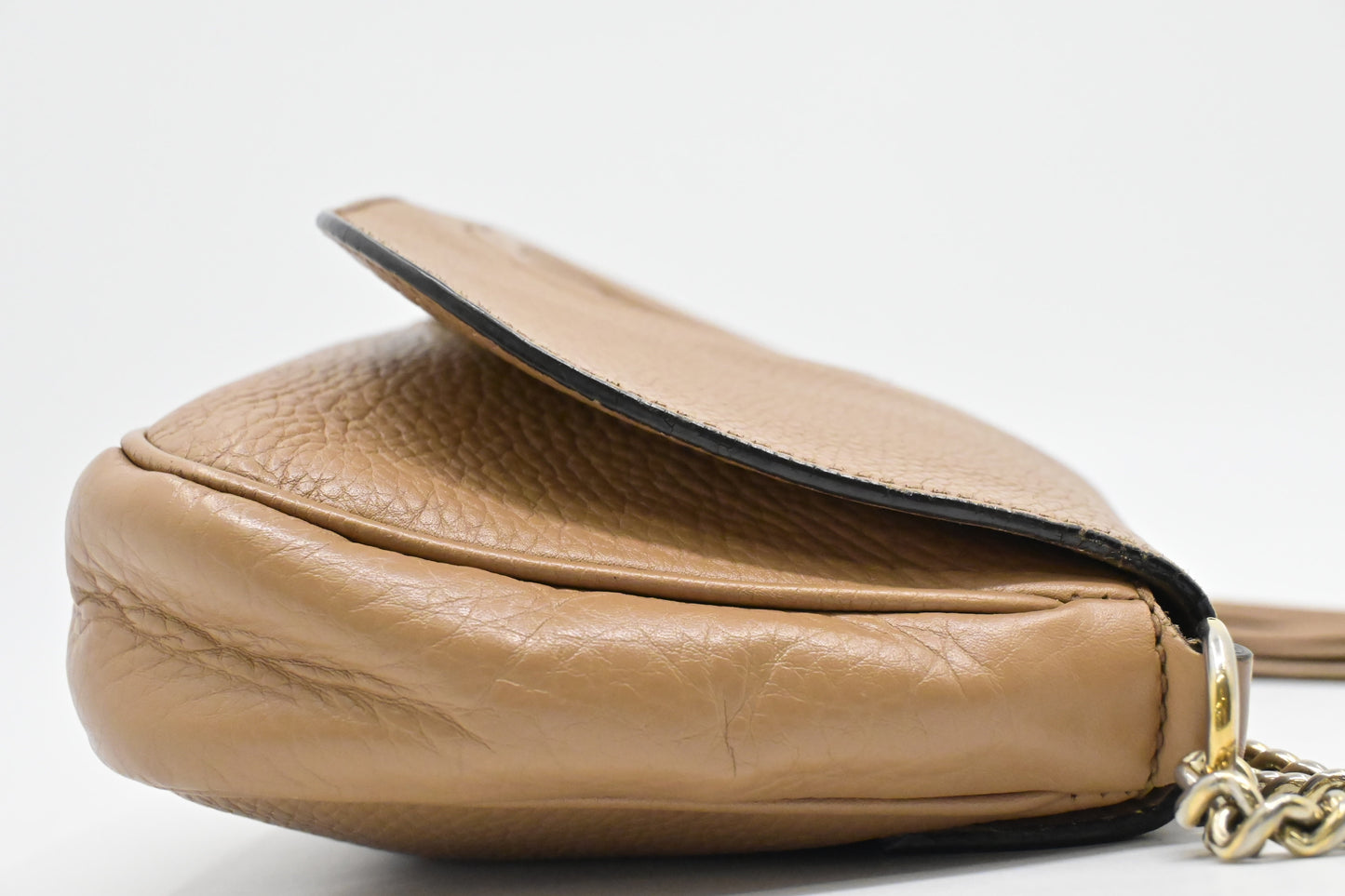 Gucci Soho Crossbody in Light Brown Leather