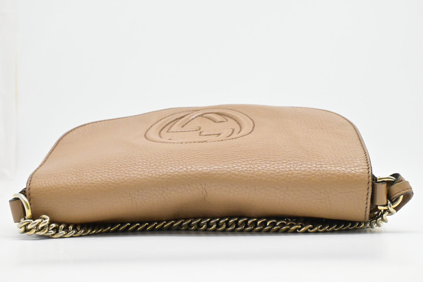 Gucci Soho Crossbody in Light Brown Leather