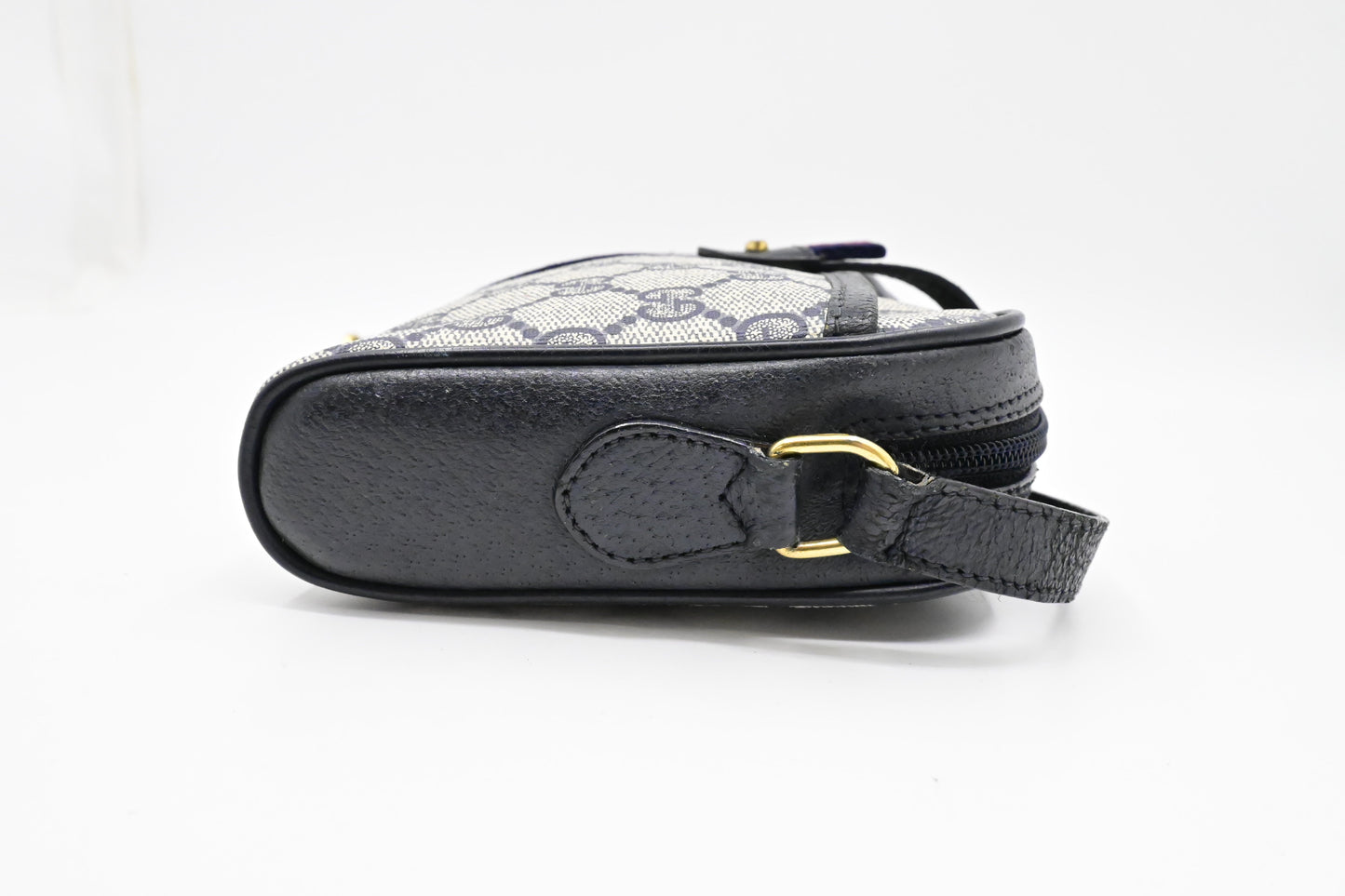 Gucci Small Crossbody in Blue GG Supreme Canvas