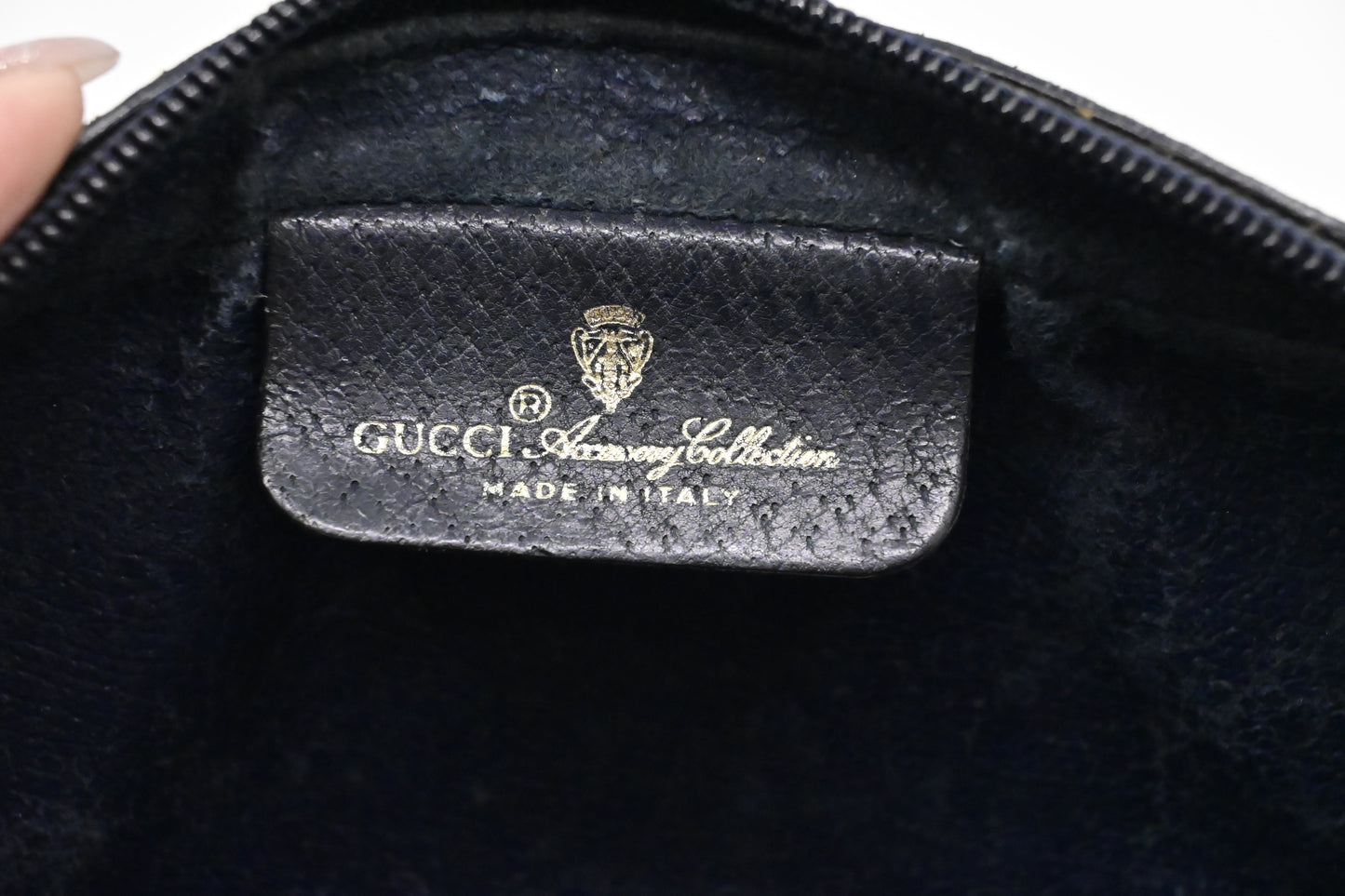 Gucci Small Crossbody in Blue GG Supreme Canvas